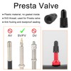 YPYMOD 20 Pcs Bicycle Presta Valve Caps, Tyre Valve Caps