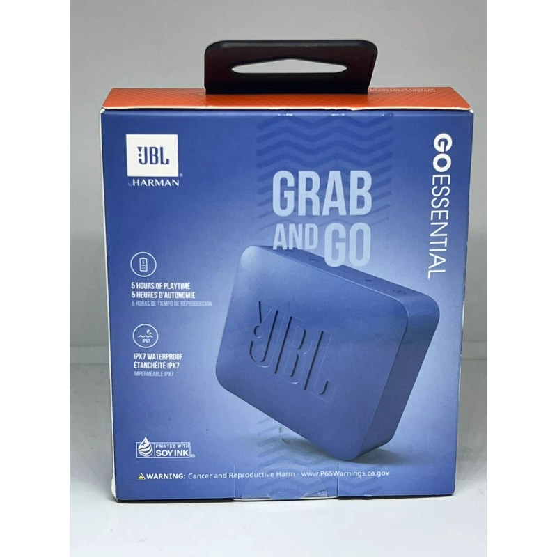 Universal New JBL GO ESSENTIAL Portable Bluetooth Speaker JBLGESBLKAM IPX7