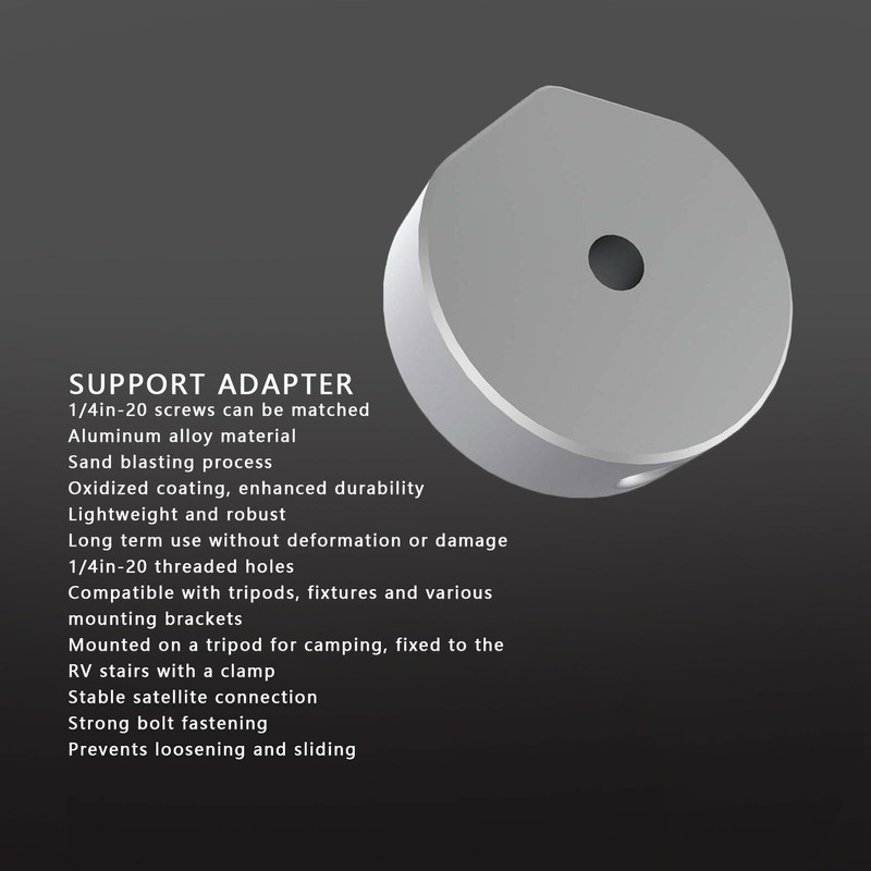 Mounting Kit for Starlink Mini, 360 Degree Rotating Starlink Mount
