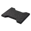 Playsafer Rubber Garden Pavers ¾” Thick Interlocking Safety Tiles for