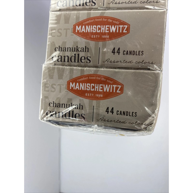 Manischewitz 2 Ct Manischewitz Chanukah Candles Colorful 2 Packs 88