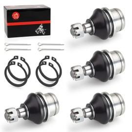 Upper & Lower Ball Joint Set Compatible with Kawasaki Prairie 360 700 Brute Force 650 750 KFX700 Teryx Teryx4 750 800 Mule PRO-DX DXT FXT FX FXR MX KAF1000 KAF800 KAF700