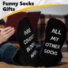 Belillpipi Birthday Gifts for Women Men Dog Lovers Socks with