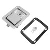 Toolbox Latch Flush Mount Locking Paddle Latch with 2 Keys