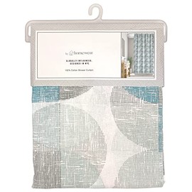 Homewear Organic Soleil 70"x72"Shower Curtain-Blue