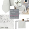 AmeliaHome Tablecloth, Lotus Effect, Water-resistant