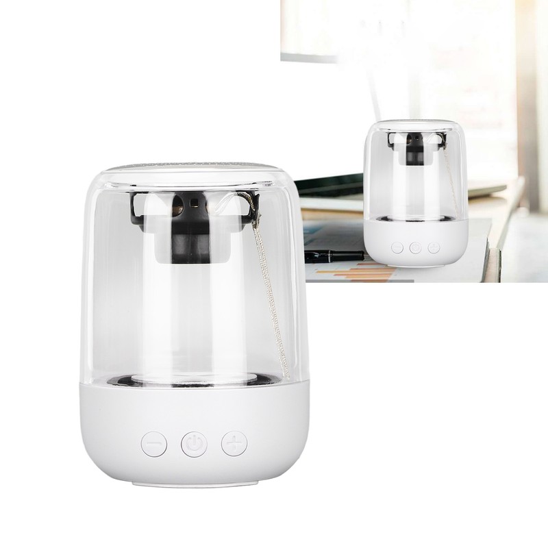 LED Bluetooth Speaker Wireless Stereo Speaker with 7 Light Modes