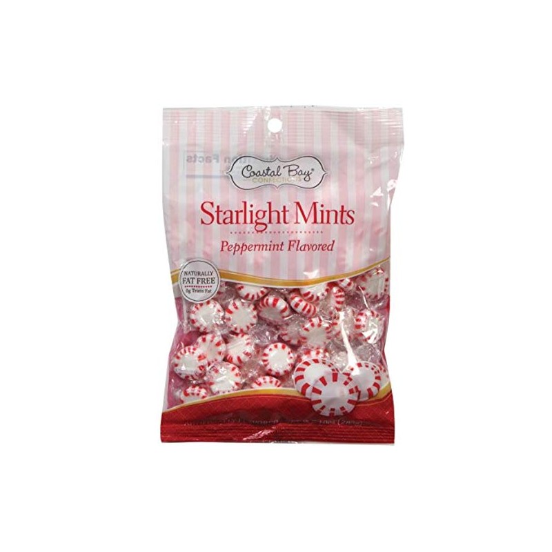 Coastal Bay Confections Starlight Mint Hard Candy (2 Packs) 10oz