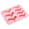 YIMINGMOLD Dog Silicone Chocolate Molds Dog Shaped Mold For Chocolate