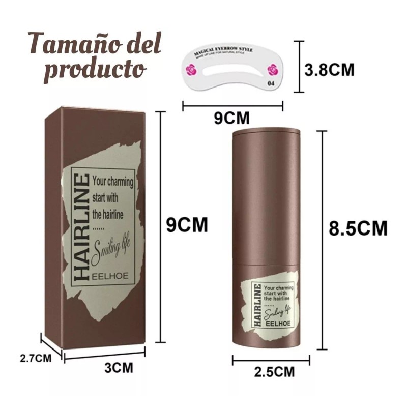 Universo en Linea Kit Modelado Sellos Cejas Maquillaje 24 Plantillas