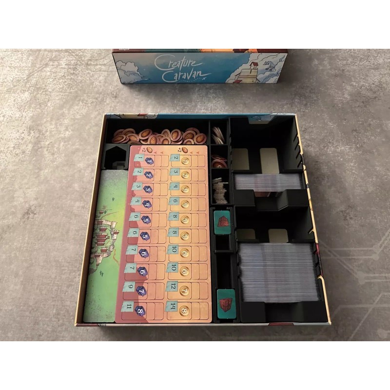 Creature Caravan Deluxe Edition Board Game - Organizer / Insert