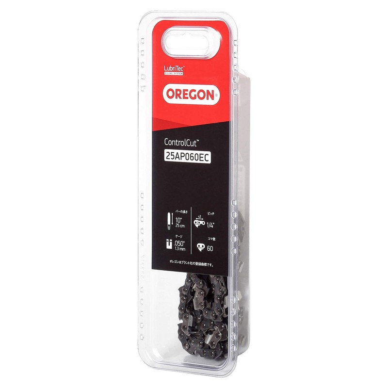 OREGON Saw Chain, 25AP060EC, 10 inches (25cm), Compatible Chainsaw Brands: