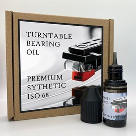 Turntable Oil - Fully Synthetic ISO 68 (10ml) Spindle Bearing Oil Lubricant for Record Deck