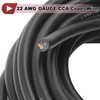 HEROFFIX Electrical Ground Wire Automotive Power Wire 16FT Black TC