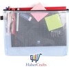 A5 Tuff Bag Zip Wallet Clear Plastic Wallets Zipped Pouch