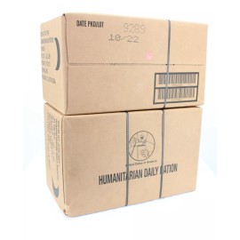 Sopakco/Wornick MRE Meal Cases - HUMANITARIAN DAILY RATION - RANDOM MENU - Date 10/2022 - 2 Case