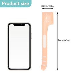 3 Stück Tierfutter Dosenlöffel, 6,3 Zoll/16 cm langer Griff Hund Katze Dosenlöffel Universal Silikon Tierfutter Rührlöffel Hundelöffel Katzen füttern können Löffel Futterdosenlöffel Hundefutterlöffel