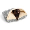 Snoozer Pet Products Luxury Rectangle Cozy Cave, Wag Collection, Medium,
