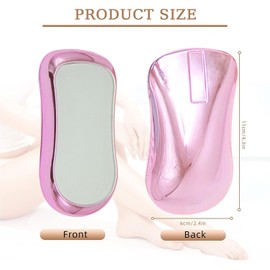 Crystal Hair Eraser, wiederverwendbarer Kristallhaarentferner für Damen und Herren, tragbar, Mild-Haarentferner, Werkzeug für Arme und Beine