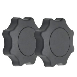 Ollanoos 2pcs Car Front Seat Recline Knob Adjustment Handwheels Car Accessories Replaces 1J088167F 18D881671 Replacement for Passat B5 Polo Caddy Jetta MK4 Bora