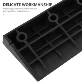 Healeved Rise Rubber Threshold Ramp Robot Vacuum Cleaner Rise Door Threshold Ramp Threshold Angled Ramp