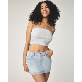 florence by mills Women's Micro Mini, Bleached Wash, 4