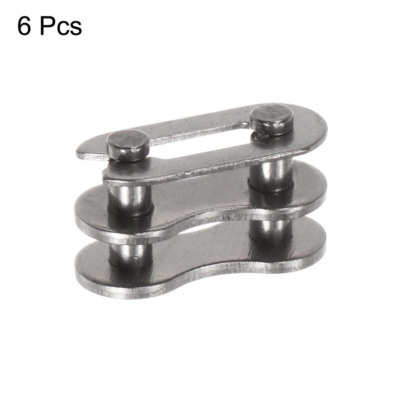 sourcing map 6Pcs Chain Master Connector Link Roller 8mm Pitch