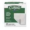 Curad Pro-Gauze Sterile Pads, 4" x, 4", 25 Count (Packaging