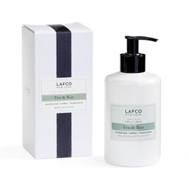 LAFCO NEW YORK Crema de manos, Feu de Bois, 12 onzas, restaura y repara la piel, todo tipo de piel, hipoalergénica, libre de sintéticos y sin crueldad