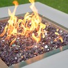 Stanbroil 10-Pound Fire Glass - 1/2 inch Reflective Tempered Fire