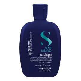 Shampoo Alfaparf Semi Di Lino Brunette Anti-orange X 250ml.