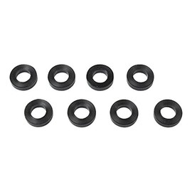 Top Line TP-5215 Black Delrin Spacer for M3.0, Thickness: 0.06 inch (1.5 mm), Pack of 8