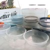 Organizer for home organization and desk storage, space-saving household accessory,