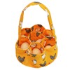 Egg Gathering Basket - Fabric Fruit Holder with 7 Pouches