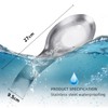Large Stainless Steel Spoon Rest for Kitchen Counter - Rustproof