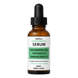 Serum Niacinamida 10%, Peptidos 5% Y Aminoacidos 1% , 30ml