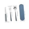 Ipetboom Portable Stainless Steel Cutlery Set with Case Lightweight Travel