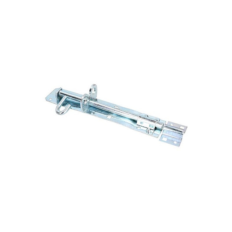 8" / 200mm Galvanised Brenton Bolt Sliding Lock Gate Shed