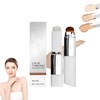 Color Changing Cover Cream Stick - Color-Changing Foundation Full to Medium Coverage with Detachable Brush - Moisturizing Makeup (Natural)
