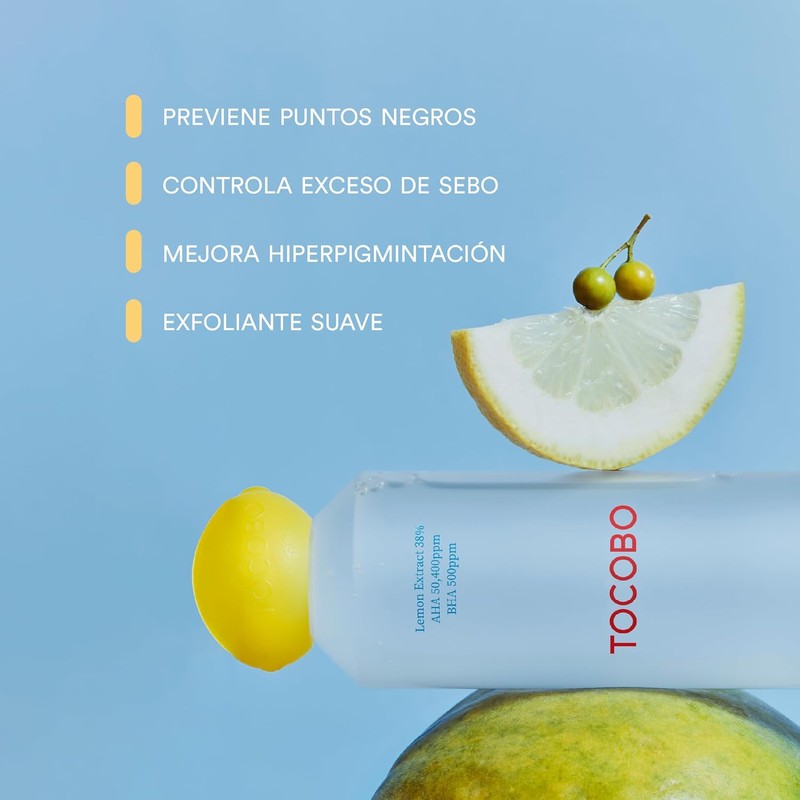 TOCOBO AHA BHA Lemon Facial Toner 150 ml Tónico Exfoliante