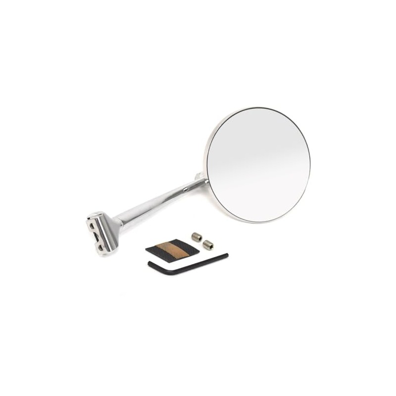 Peep Mirror 4 Inch With Extended Arm Driver Side Or