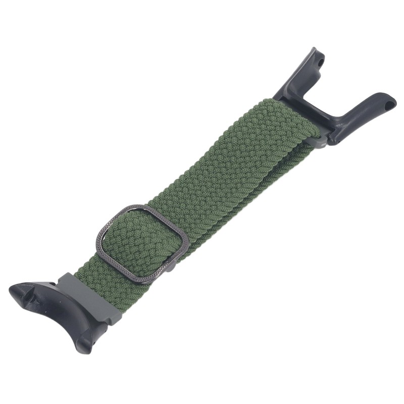 Nylon Weaving Watchband Adjustable Washable Breathable Lightweight Nylon Braided Watch