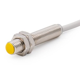 Heschen 1.5 mm Inductive Proximity Switch, HS-M8-Bi1.5-AZ3, Embedded, Cylindrical Type, AC90-250V 400mA, NO (Normally Open), 2 Wire, CE