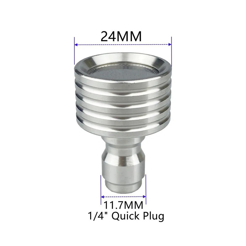 RecDec Pressure Washer Tips Spray Nozzle Soft Rain Shower Head