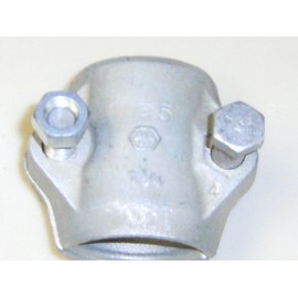 WeatherHead 1-1/4" High Pressure Steam Hose Coupling/Clamp