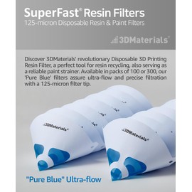 SuperFilter 300 pcs, Disposable Filter, 3D Printer Resin and Paint Strainer, Made in Korea by 3DMaterials