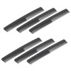 IWOWHERO Detangle Hair Effortlessly 6 Pack Carbon Fiber Comb Double