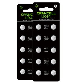 L1154f Battery LR44 AG13 L1154 a76 357 303 sr44 Batteries 1.5V Button Coin Cell Batteries (20 Count)