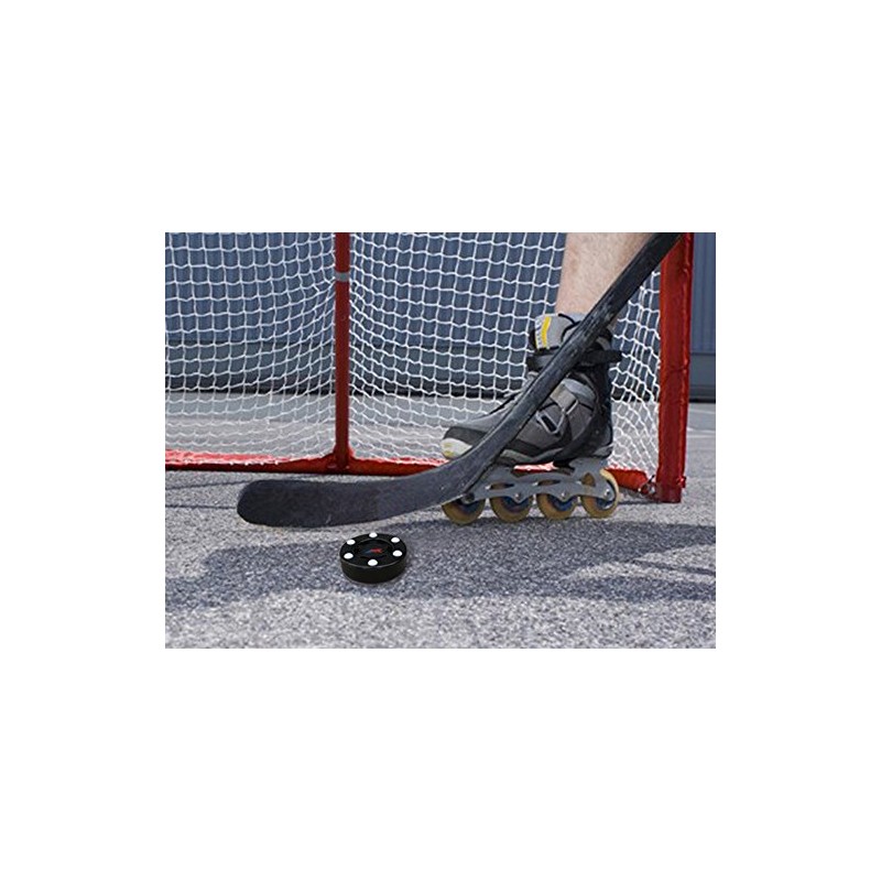 A&R Sports Inline Street Hockey Puck, Black