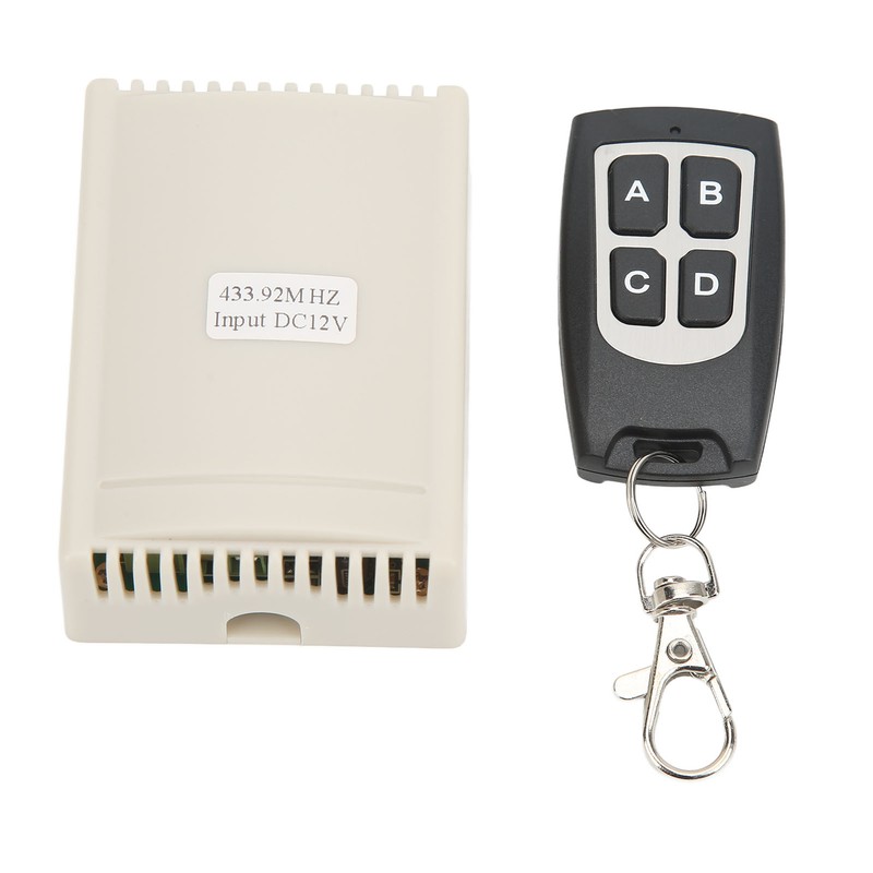 Wireless Relay Remote Control Switch 4 Channel Controller Set Kit